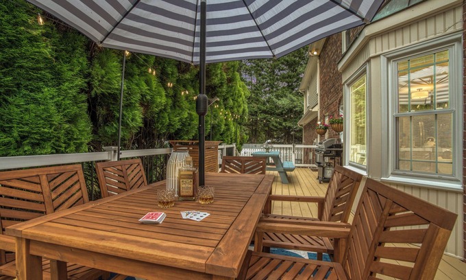 High Point House | 5BD Family Oasis, Pool, FirePit, Bball, PingPong