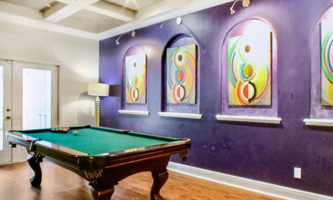 Brandon House | 5BR Heated Pool Home in Brandon - Pool Table