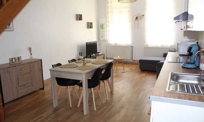 Saint-Amand-les-Eaux Apartment | 60 m2 duplex apartment in town center