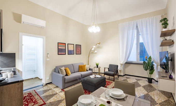 Genoa Historical Centre Apartment | 65 m² Apartment ∙ 1 bedroom ∙ 4 guests