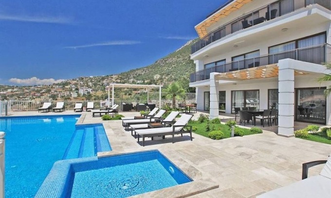 Kalkan Villa | 7 Bedroom Villa, Beautiful location with stunning sea and mountain views