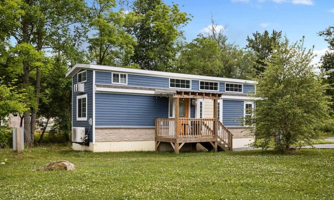 Mills River House | #7 Firefly · Firefly Hideaway @ Acony Bell Tiny Home Village