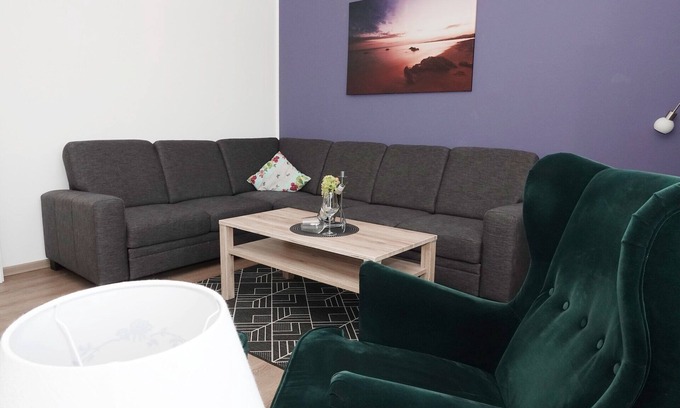 Norddeich Apartment | 71 m² Fewo, 4 Personen , 1 Schlafzimmer, Wohnschlafzimmer