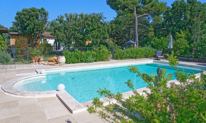 Saint-Siffret House | 7min from Uzès, 4pers. 60m2/3000m2/swimming pool. Closed parking lot.