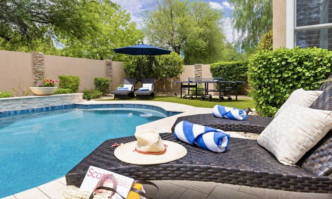 La Paz At Desert Springs House | 7min to TPC, 3 Kings & Kids Bunkbed, Games, Heated Pool, Large Outdoor Space!