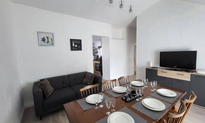 Langres Apartment | 80 m² Apartment ∙ 2 bedrooms ∙ 5 guests