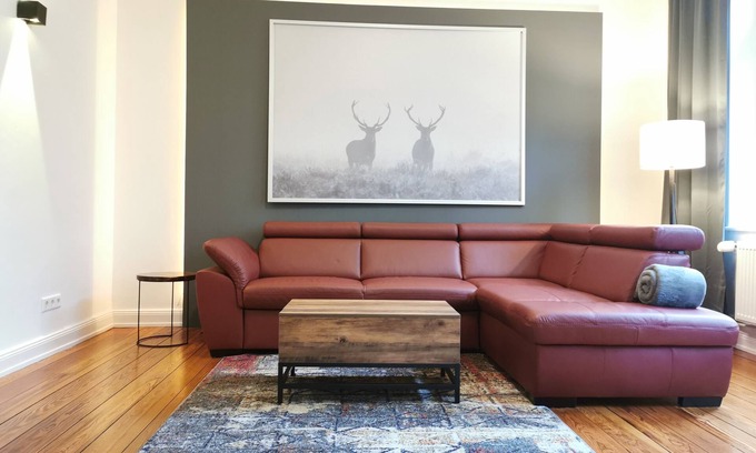 Bargteheide Apartment | 80m² apartment with 2 bedrooms, sunny terrace for up to 5 people in a central lo