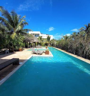 Progreso Municipality Apartment | 87972 Romantic condo, best retreat for a couple, 1 block from the Ocean