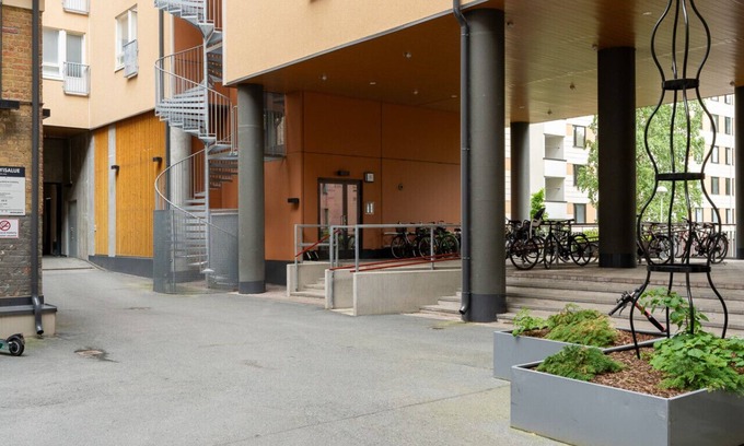Tampere Apartment | 8th Floor 1BR Home with Sauna, Balcony & Views