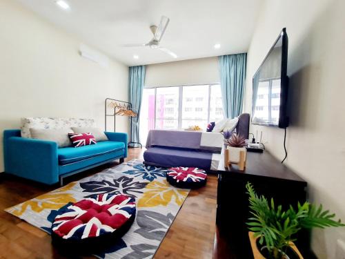 Bandar Puchong Jaya Apartment | 9 Guest 3 Room Koi Endless Pool BBQ Sunway Lagoon Pyramid IOI Puchong Bkt Jalil Pavillion Bkt Jalil Stadium