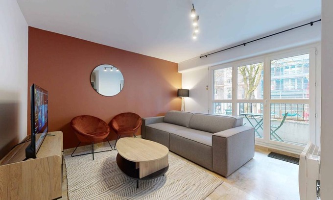 Quartier des peupliers Resort | 95 m² Private room ∙ 1 bedroom ∙ 2 guests