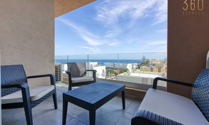 Marsaskala Apartment | A beautiful 4BR heaven close to the beach w/WIFI