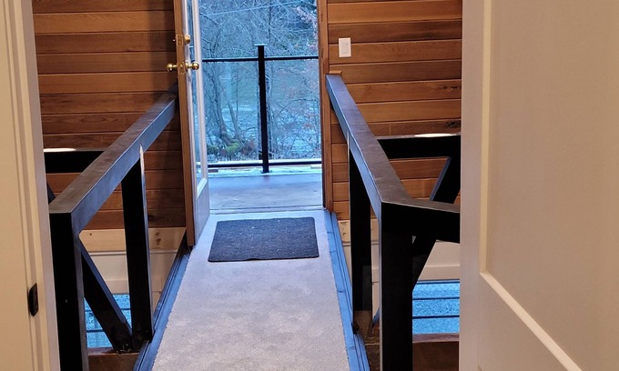 Yale Cabin | A-frame cabin in Historic Yale in a Gold panning Reserve on the Fraser River.