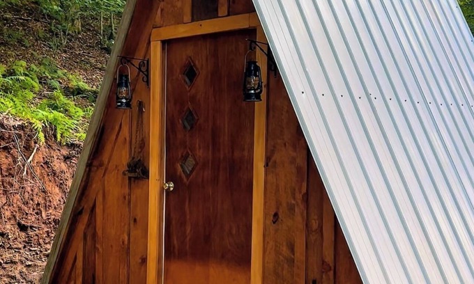 Shinglehouse Cabin | A-Frame Tiny Cabin