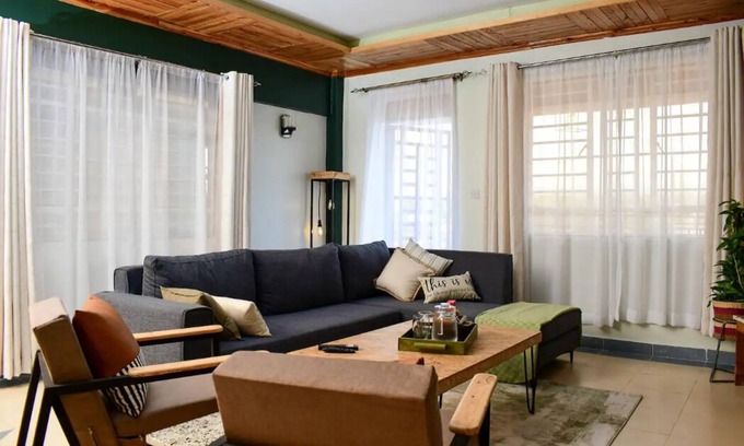 Nyeri Apartment | A+I Skyview- Rustic Chic Escape x3
