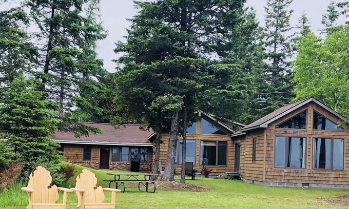 St Ignace Cottage | A private beach on the Lake Michigan shore makes this a one of a kind!