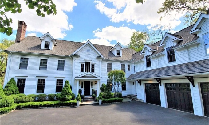 Westport House | A private summer compound in Westport, CT - total seclusion yet close to it all