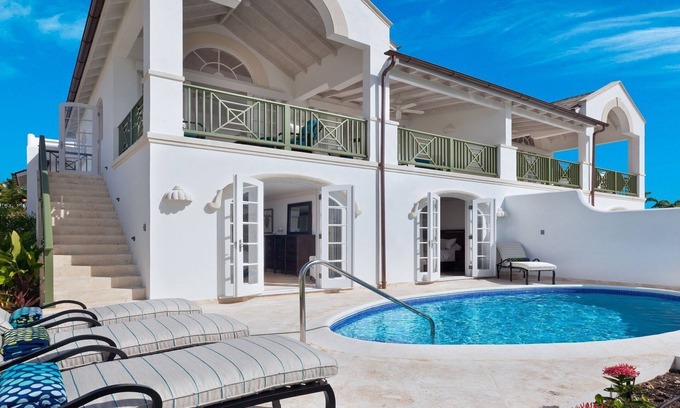 Westmoreland House | A Royal Westmoreland Rental With Stunning Views And Beach Club Access