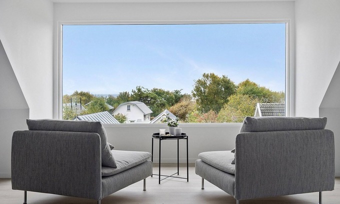 Halmstad House | A stylish house 100 meters from the beach with sea views.