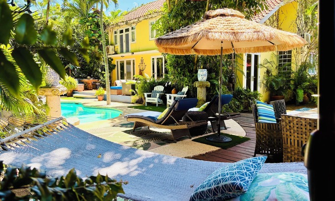 Navarro House | A urban oasis, private, peaceful, gated community.