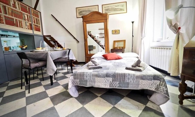 San Fruttuoso Apartment | ABODE OF THE CROSSBREDS (BRIGNOLE/FAIR) GENOVABNB.IT