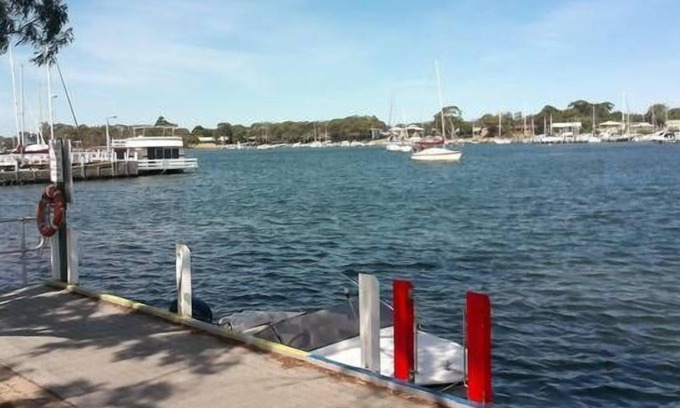 Eagle Point Cottage | Absolute water frontage with river and jetty at front door and Lake King to rear