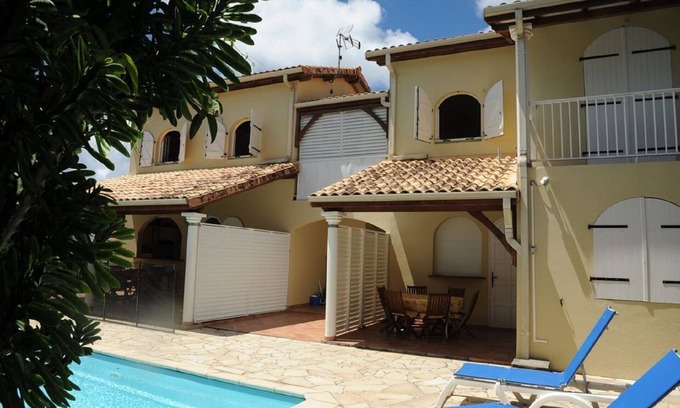 Sainte-Anne Apartment | Accommodation with swimming pool in attractive 3-unit residence. 1.2 km from the beach.