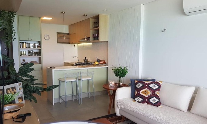 Pirangi do Norte Apartment | Aconchegante apartamento vista mar no Vila Real Porto Brasil
