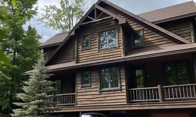 Lake Placid Cabin | Adirondack Luxury Lodge beautifully furnished open floor plan sleeps up to 16.