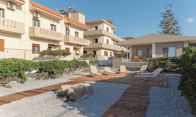Vathianos Kampos Apartment | Aelia Seafront 2 Bdr Villa by Hospi