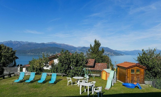 Stresa Apartment | Africa apartment over Stresa with lake view