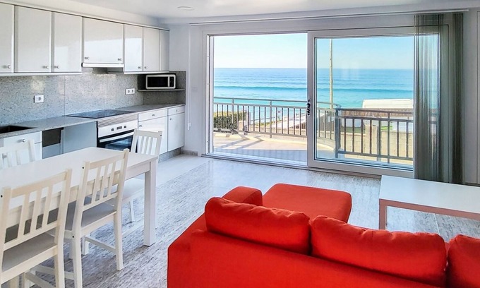 Razo da Costa Apartment | AG Casa Vilamar 2 Razo 1ª Linea Playa Planta Alta