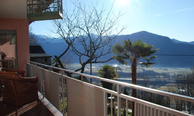 Riazzino Apartment | Agarone Apartment, Sleeps 8 with WiFi