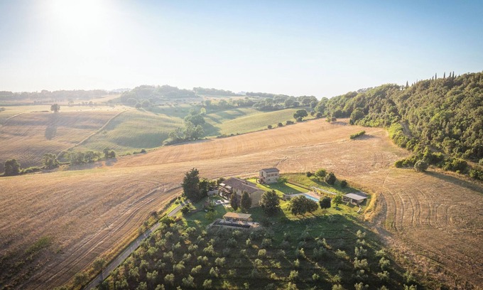 Pomarance Other | Agriturismo San Carlo-I Reucci Apartment Bilo, swimming pool, wifi, garden