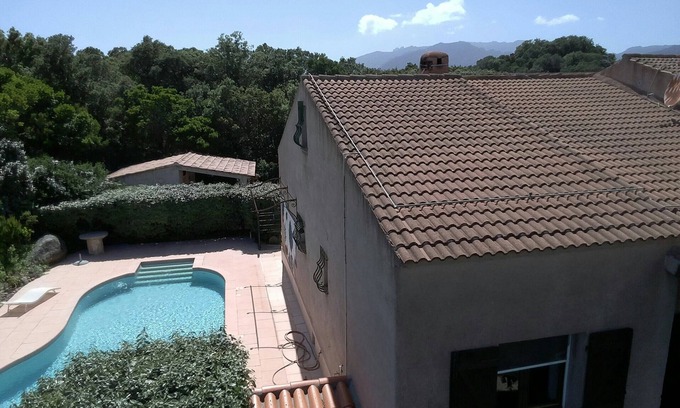 Porto-Vecchio Apartment | Air-conditioned Studio 16 m2+ Pool for 2 persons