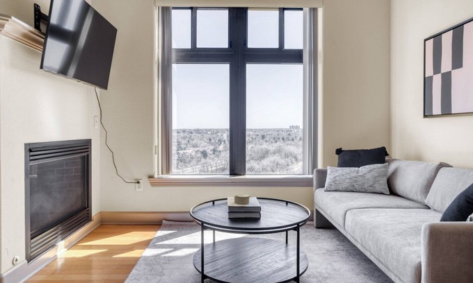 Glendale Apartment | Airy Cherry Creek 2BR w/ Gym & Pool near Creekside Park, by Blueground