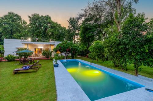 New Delhi Villa | Alaya Stays 3 BHK Pet friendly with Pvt Pool - Daffodil