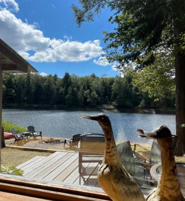 Algonquin Highlands House | Algonquin Waterfront Getaway With SW Sunsets