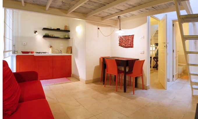 Lecce Historic Center Apartment | Alice's suite with terrace.