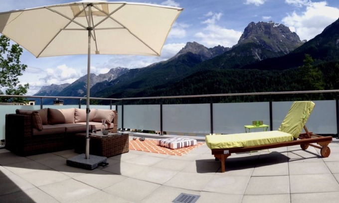 Engadin Scoul Apartment | Allegra and welcome to the La Perla A2 vacation apartment