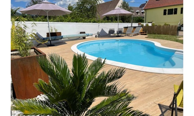 Ammerschwihr Villa | Alsacebnb - Gîte Avec Piscine Privée et spa