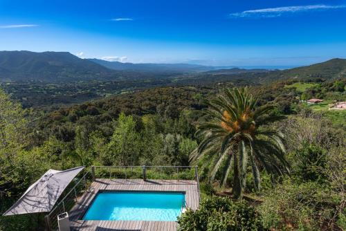 Sarrola-Carcopino Villa | Alta Vista , villa avec piscine privée et vue exceptionnelle près d'Ajaccio