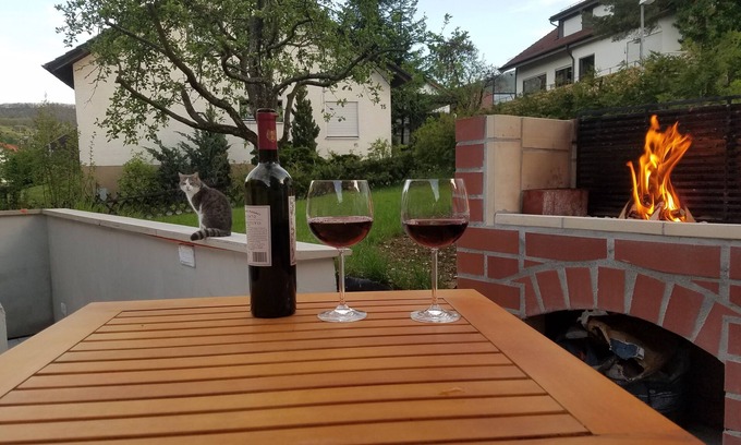 Bissingen an der Teck House | Alte Brennerei am Fuße der Schwäbischen Alb mit Garten und Terrasse