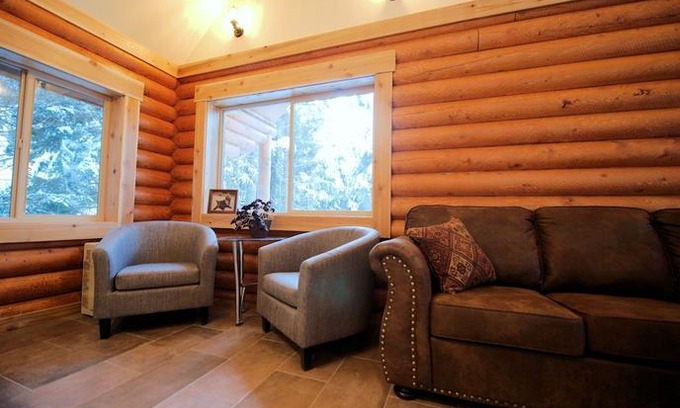 Girdwood Cabin | Alyeska Hideaway Log Cabins - Placer Cabin