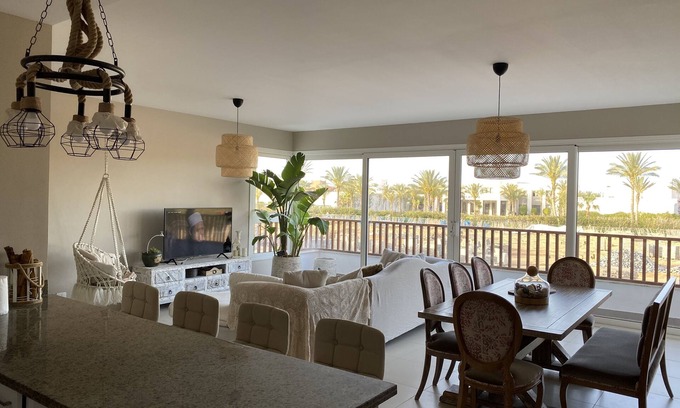Marsa Matruh Ski Chalet | Amazing Chalet in Almaza Bay Partial Sea View