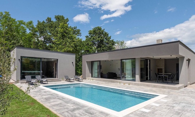 Zupanici House | Amazing home in Nedescina with sauna