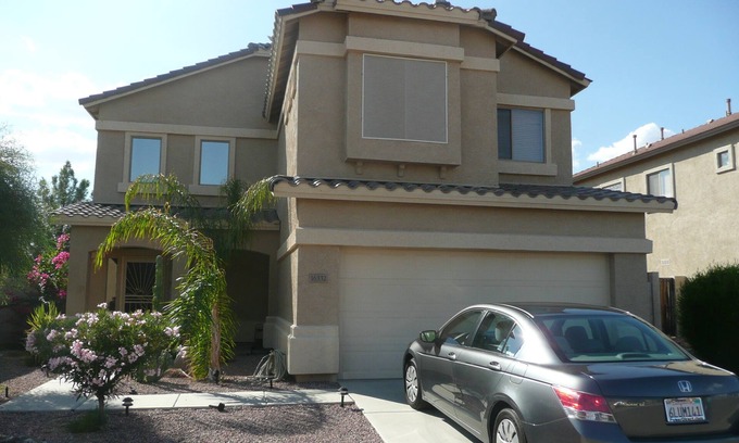 Surprise Farms House | Amazing Mountain Views, Heated Pool, Balcony, Backs Onto Park & Spring Baseball.