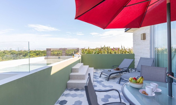 Zama House | Amazing suite with private pool in Aldea Zama