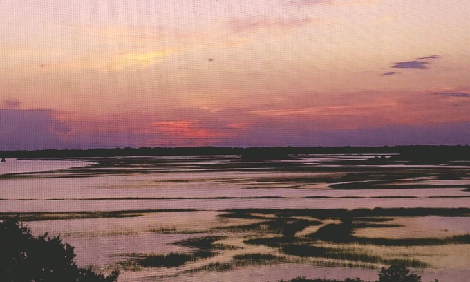 Folly Beach Condo | Amazing Sunset Views of Folly River! Close to Folly Beach & Downtown Charleston.