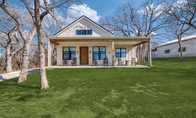 Era Cottage | Amazing views, rocking chairs, relaxing 130 acre gated property, stone cottage.